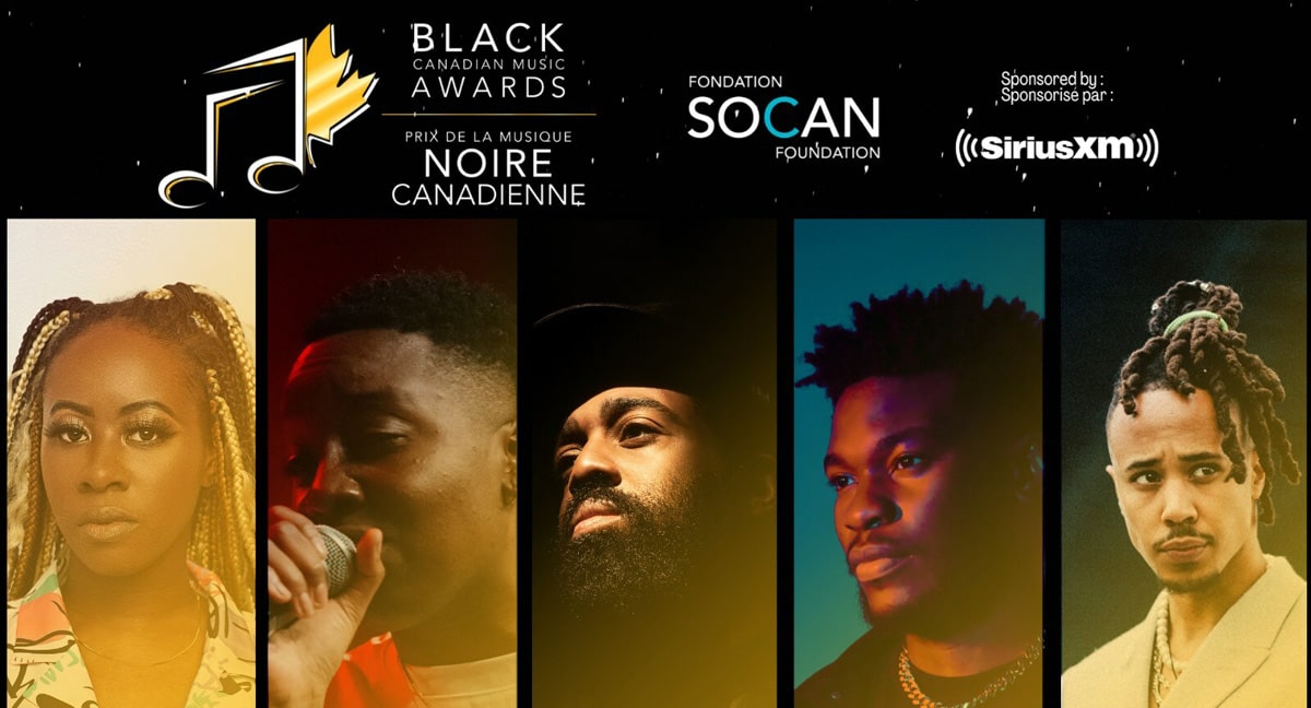 SOCAN Announces Winners of Third Annual SiriusXM Black Canadian Music Awards