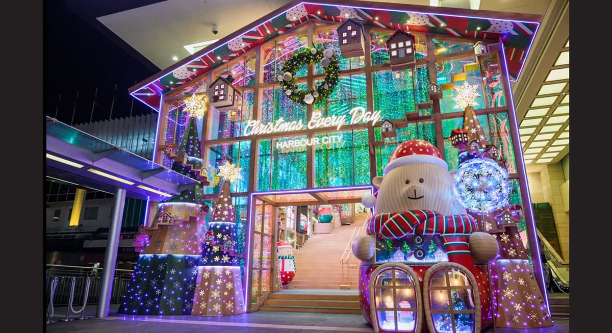 Harbour City, Hong Kong Introduces “Christmas Every Day” decorations and online activities