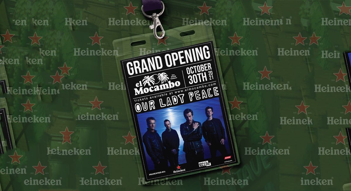 Our Lady Peace will headline official reopening of Toronto’s legendary El Mocambo