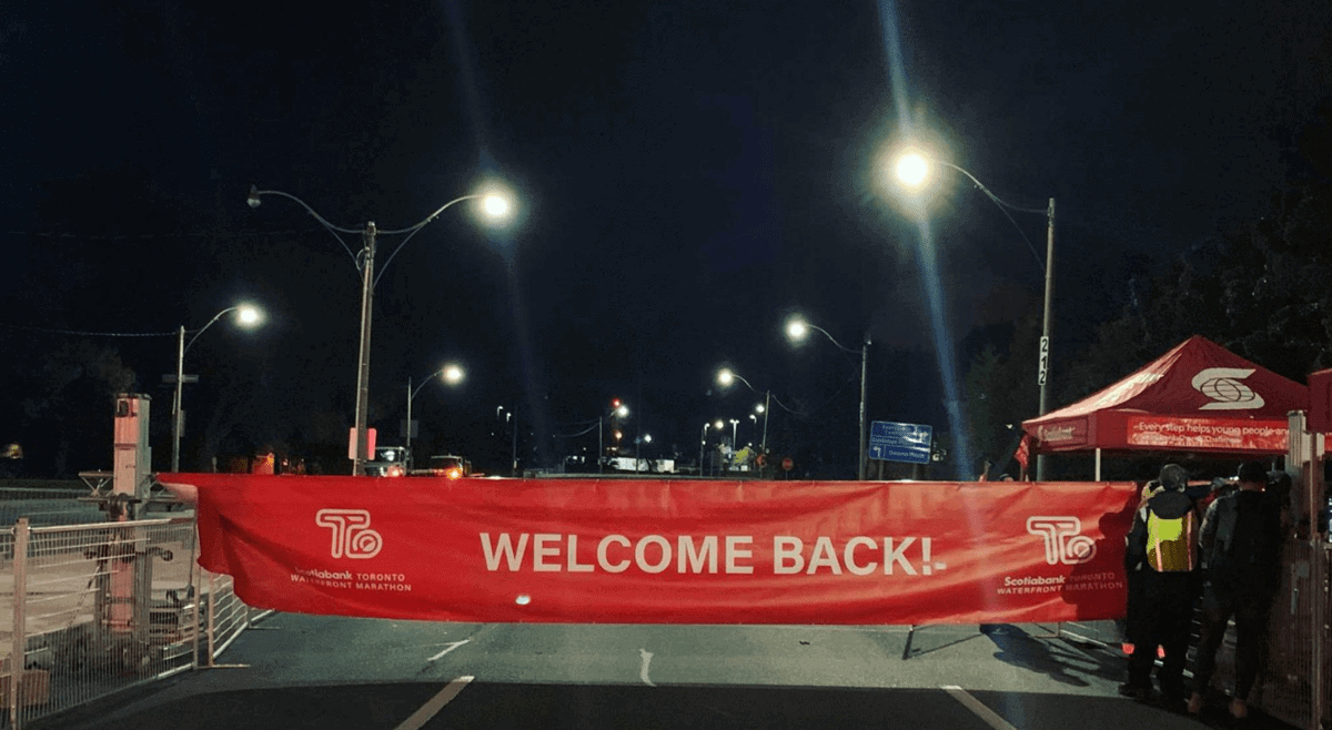 Toronto's first in-person running event sees record turnout