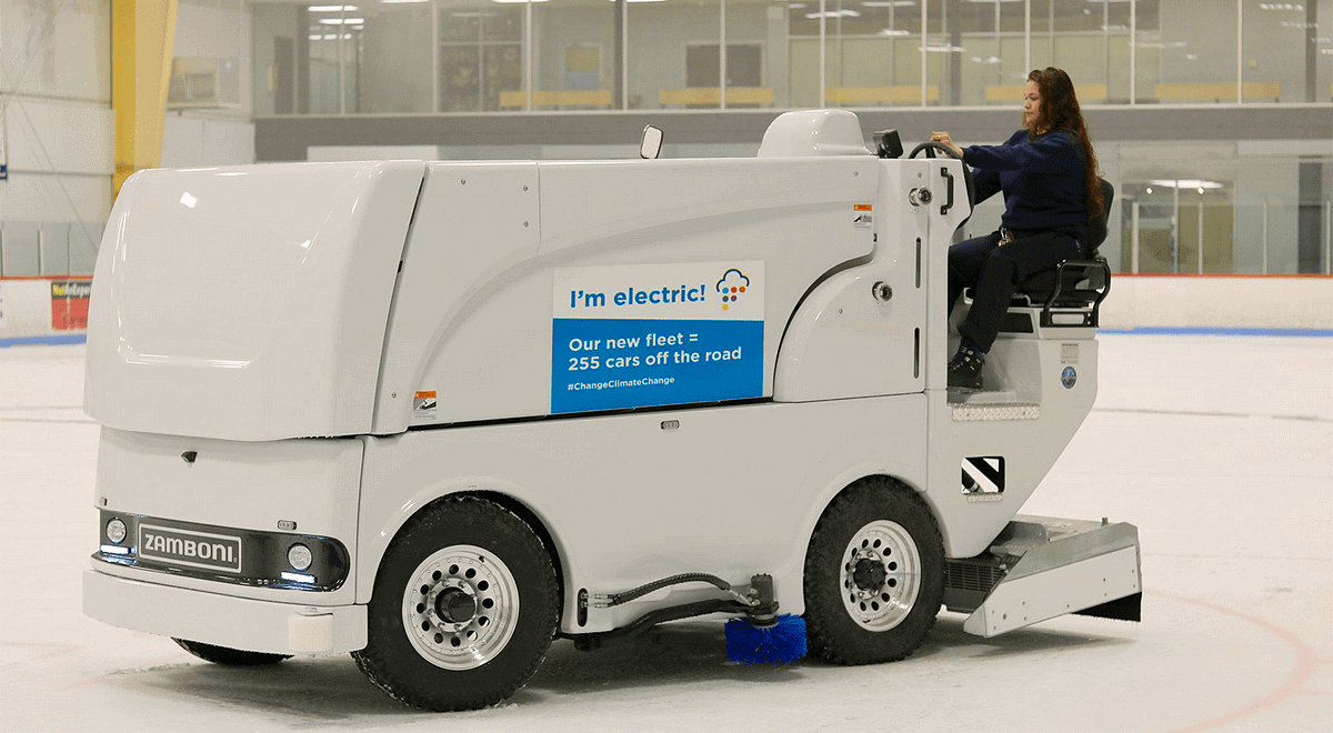 Mississauga just got electric Zambonis as part of its climate change action plan
