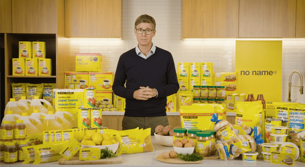 Loblaw is freezing prices on No Name products until January
