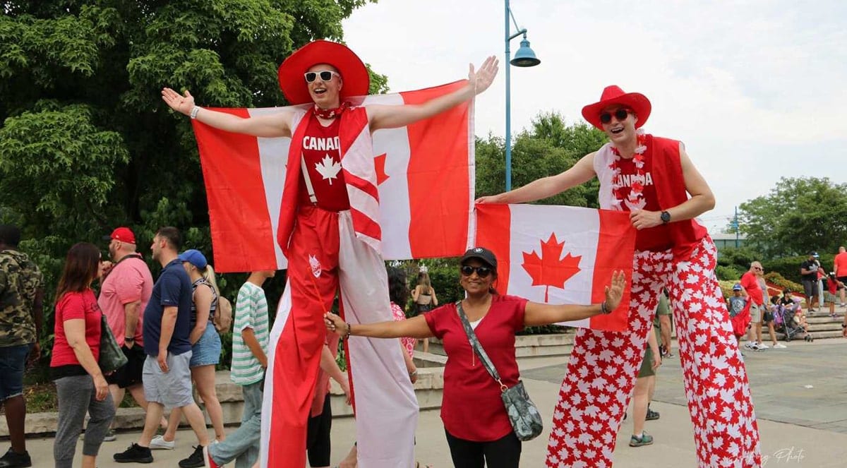 Paint the Town Red in Port Credit on Canada Day 2024 features a parade, live music and fireworks