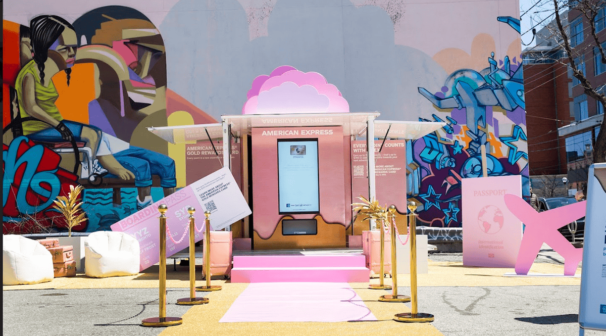 The Amex Rose Gold Experience 3-day pop-up comes to West Queen West this weekend