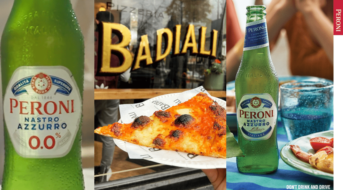 On National Pizza Day: Get a FREE Peroni Nastro Azzurro and Pizza slice at Toronto’s famous Pizzeria Badiali