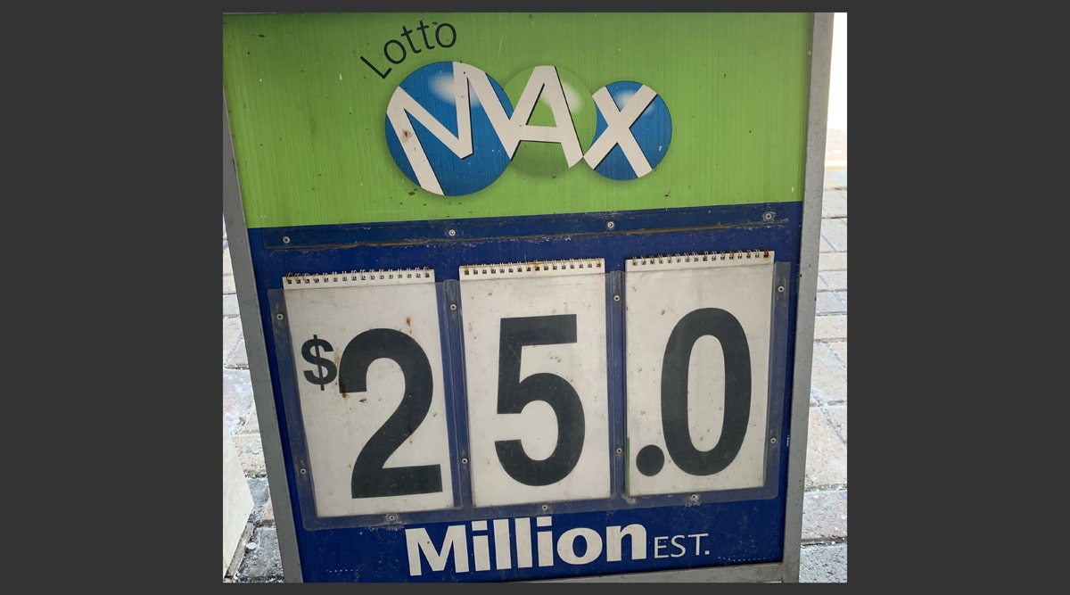 Lotto Max jackpot $25 million