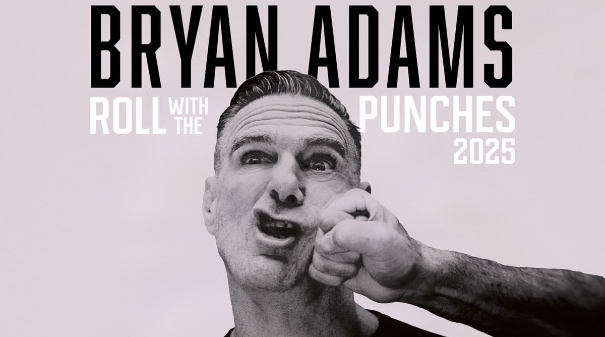 Bryan Adams ‘Roll With The Punches’ tour includes stop at Scotiabank Arena