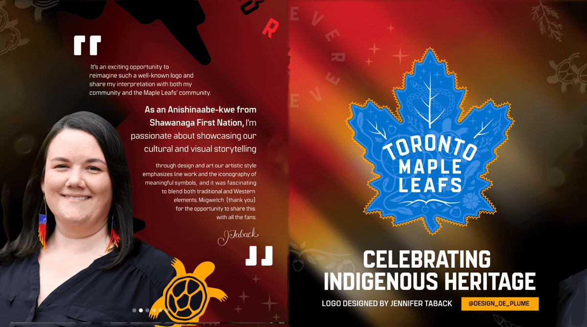 New Maple Leafs logo celebrates Indigenous Heritage