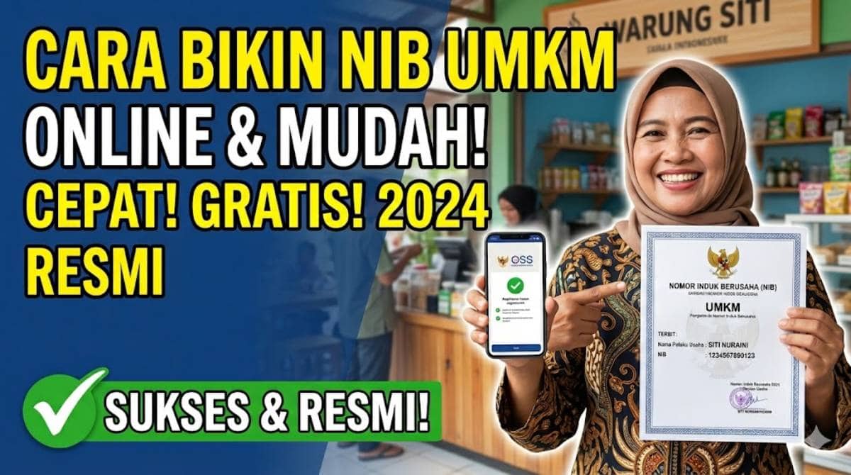 Syarat Daftar Perorangan di OSS dan Membuat NIB UMKM Online