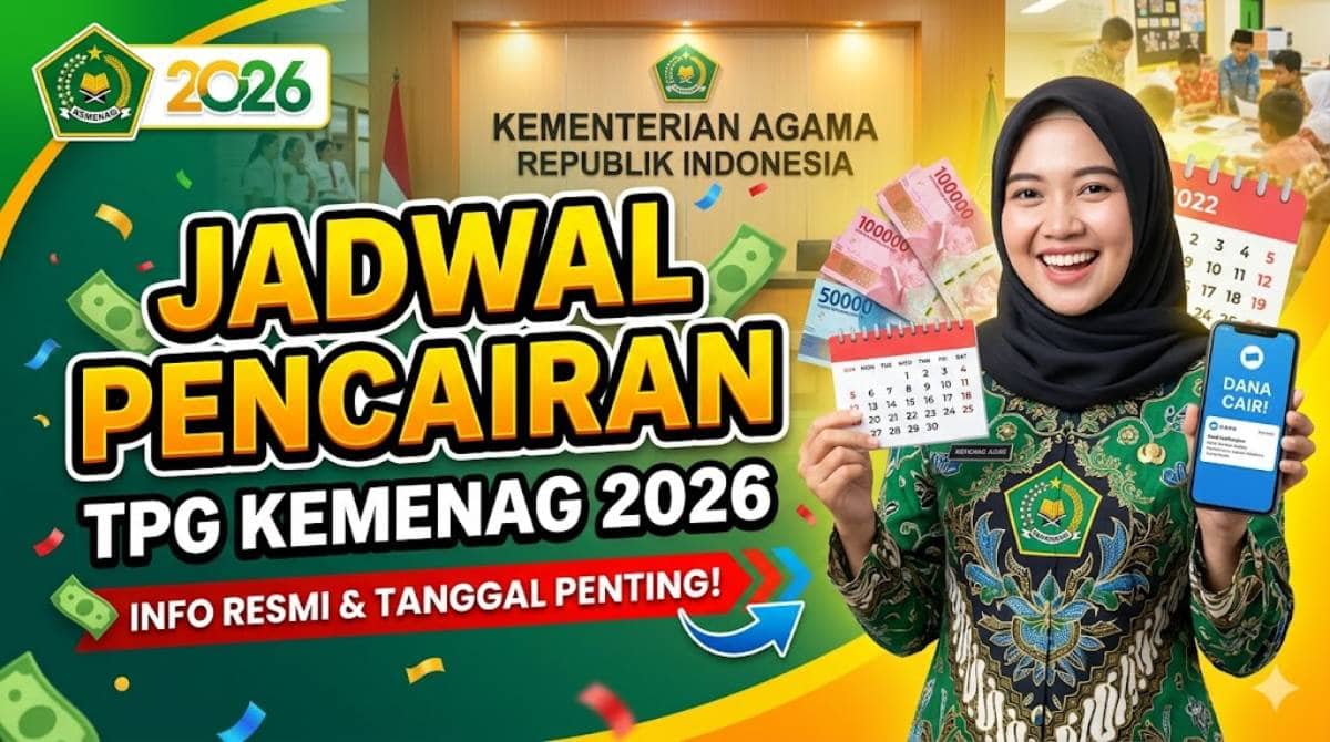 Aturan Baru Jadwal Pencairan TPG Kemenag 2026 Bikin Guru Madrasah Lega