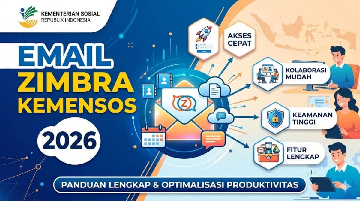 Cara Mengatasi Kendala Login Email Zimbra Kemensos Terbaru 2026