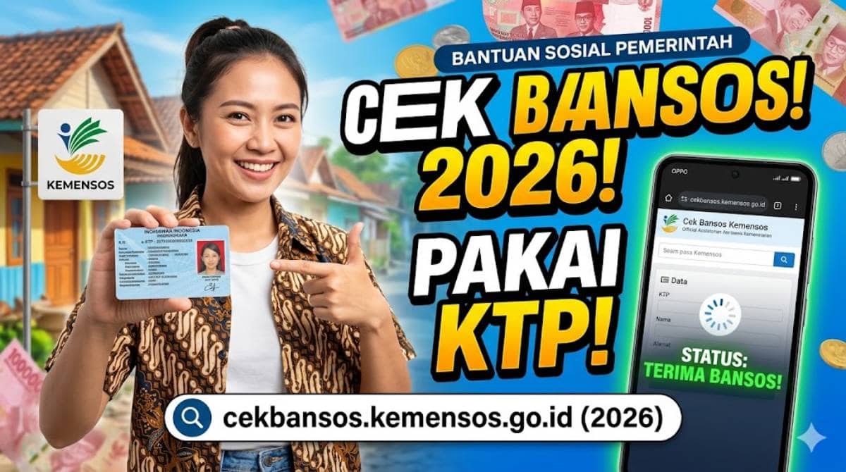 Cara Praktis Cek Bansos KTP https //cekbansos kemensos go id Terbaru Mei 2026