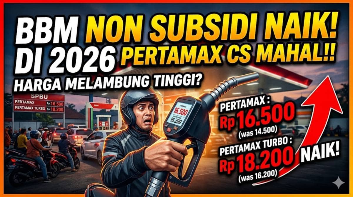 Daftar Lengkap Tarif Baru Efek BBM Non Subsidi Naik 2026 dan Bocoran Efisiensi Mobil