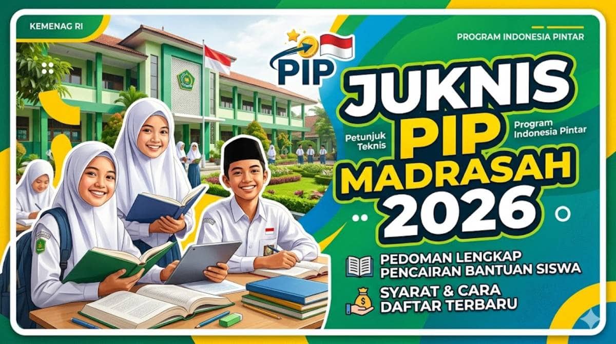 Juknis PIP Madrasah 2026 Pdf Terbaru: Aturan Pencairan Dana Bantuan Sekolah