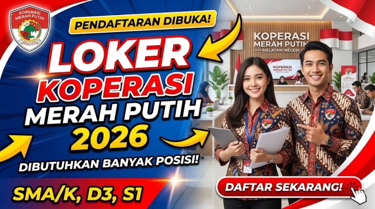Loker Koprasi Merah Putih 2026 Terbaru: Info Gaji, Syarat, dan Cara Daftar Online