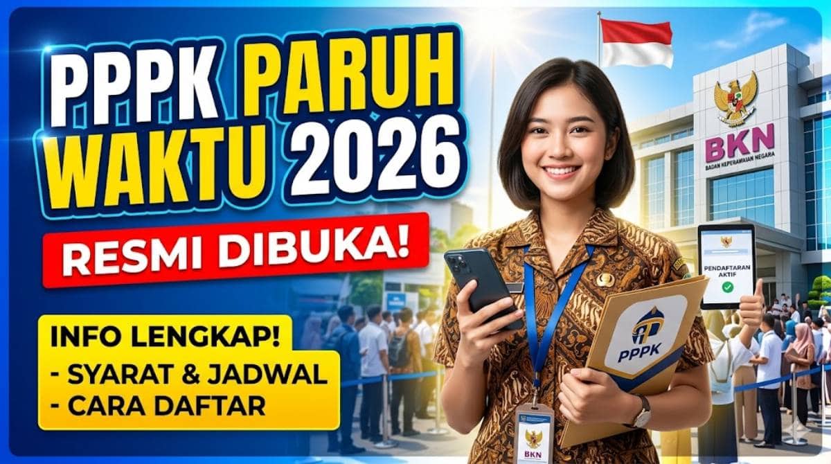 Panduan Cara PPPK Paruh Waktu 2026: Gaji, Syarat, dan Daftar ASN Resmi