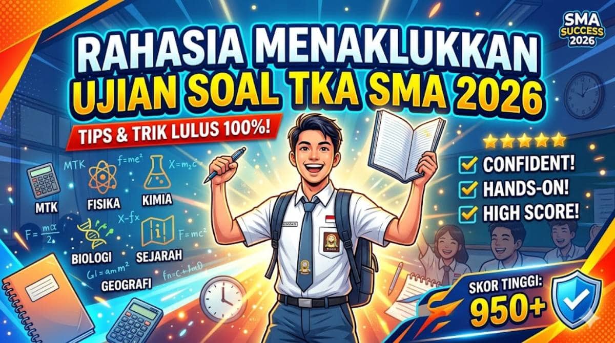Rahasia Menaklukkan Ujian Soal TKA SMA Paling Akurat Tahun 2026