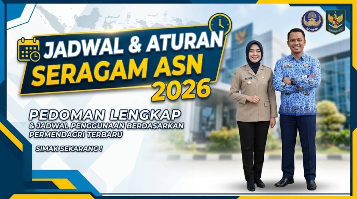 Rincian Pembaruan Jadwal Aturan Seragam ASN 2026 PDF Terbaru Resmi