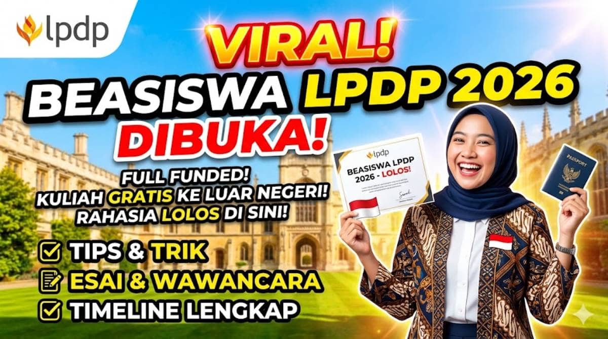 Strategi Menghadapi Isu Viral Beasiswa LPDP 2026 dan Syarat Lolos Seleksi Nasional