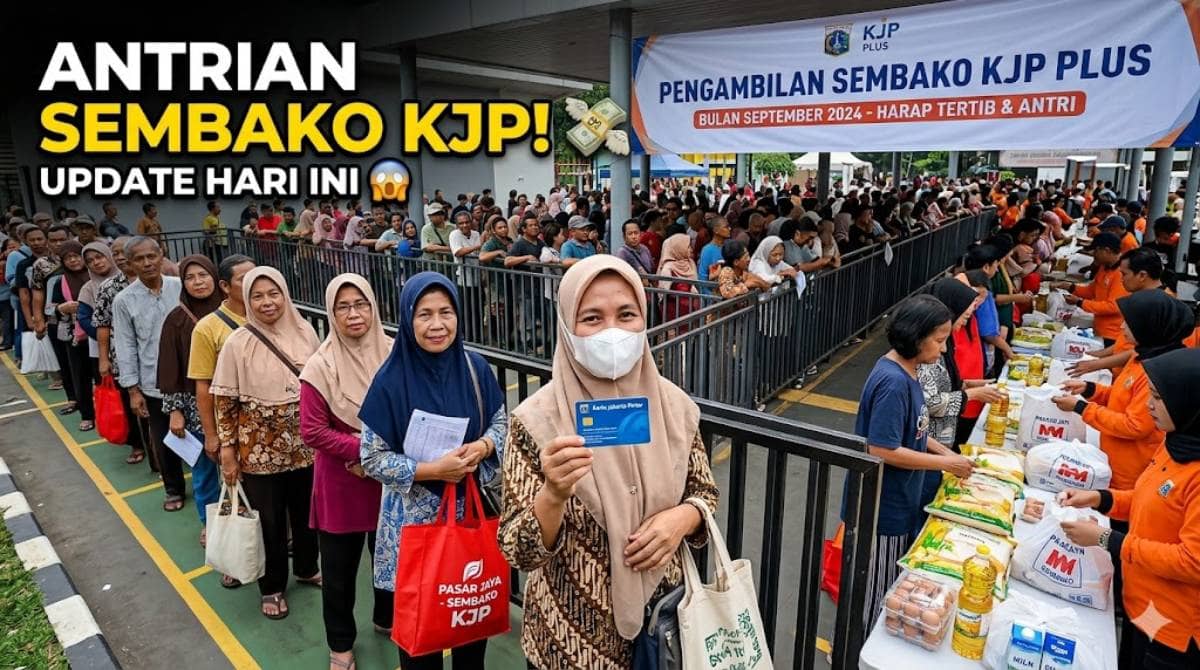 Cek Daftar Antrian Sembako KJP 2026 dan Jadwal Syarat Pengambilan Online Lewat HP