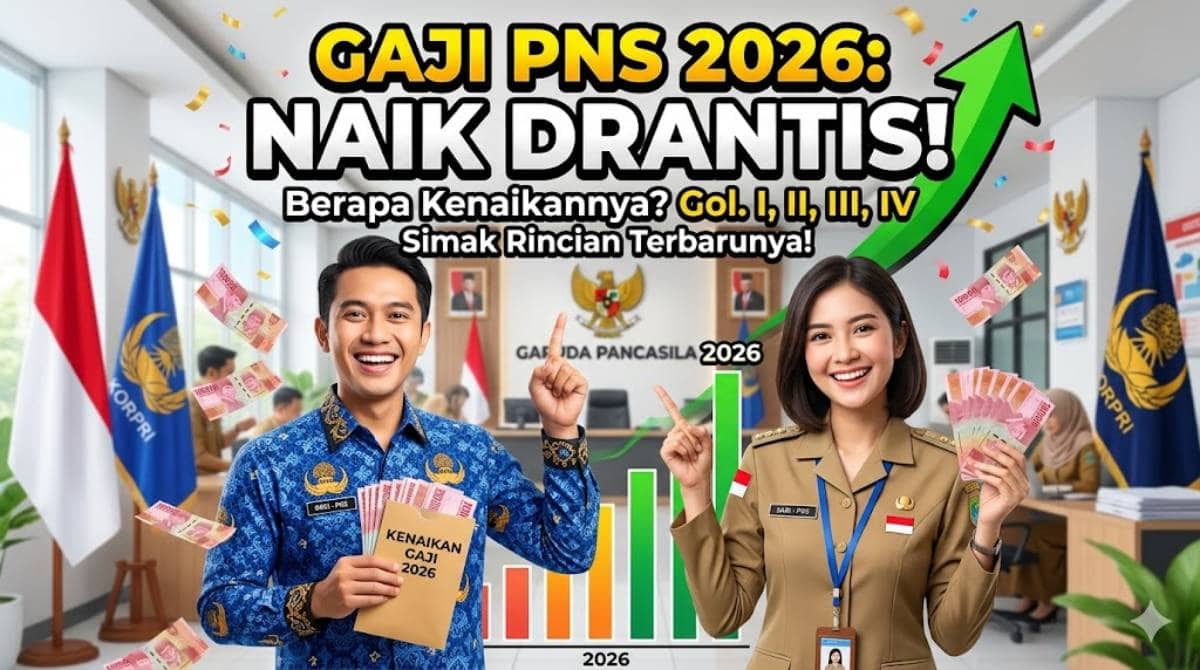 Gaji PNS 2026 Terbaru: Skema Single Salary dan Rincian Tunjangan Paling Update