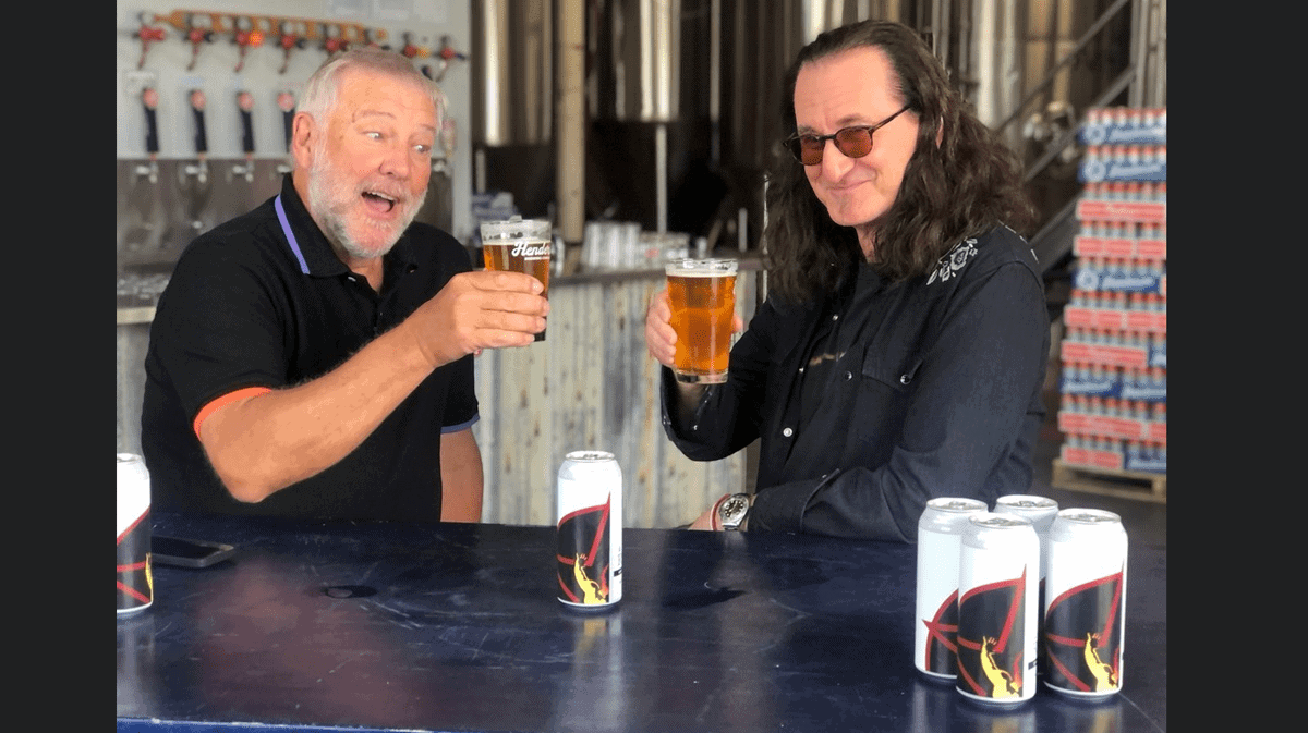 Toronto rock legends, RUSH now have their own craft beer collab with Henderson Brewing