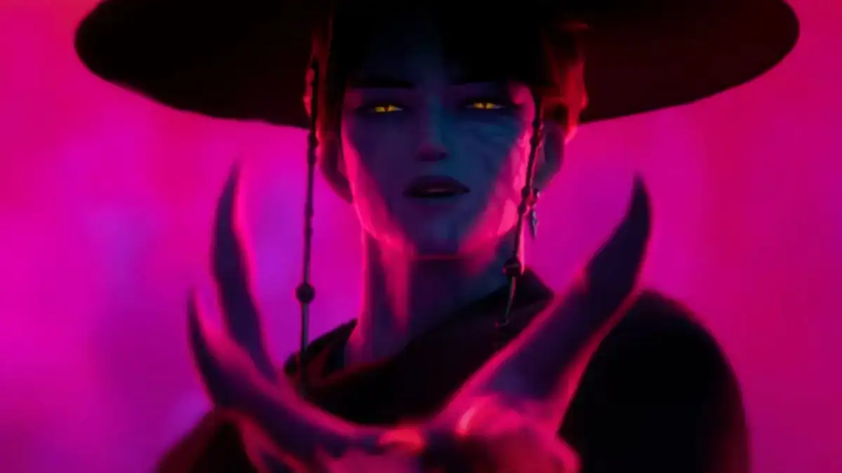 Jinu sings "Your Idol" while in his demon form.