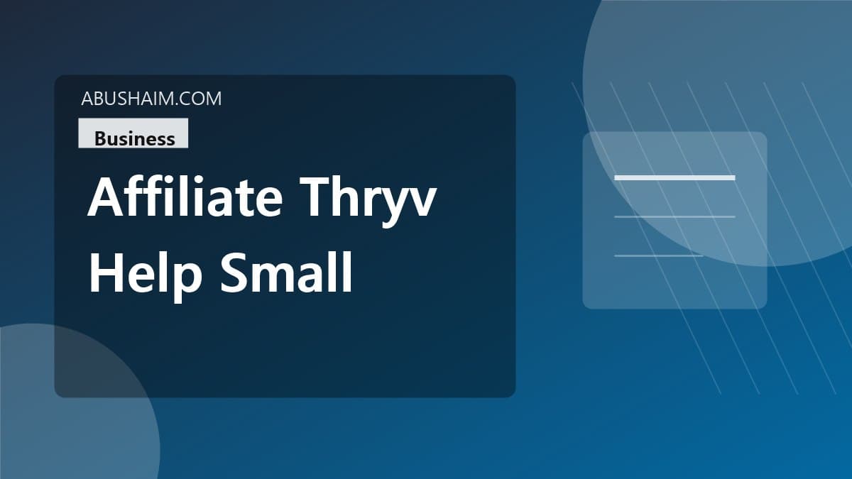 affiliate thryv help small businesses, My Personal Experience With Thryv - Affiliate How does Thryv help small businesses? Join The Program Now, business guide
