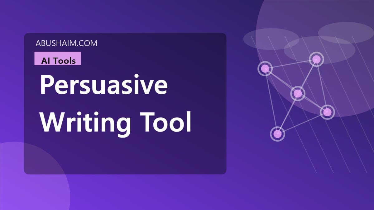 persuasive writing tool, My Journey With An ai persuasive writing tool And Why You Must Try It Today, ai tools guide