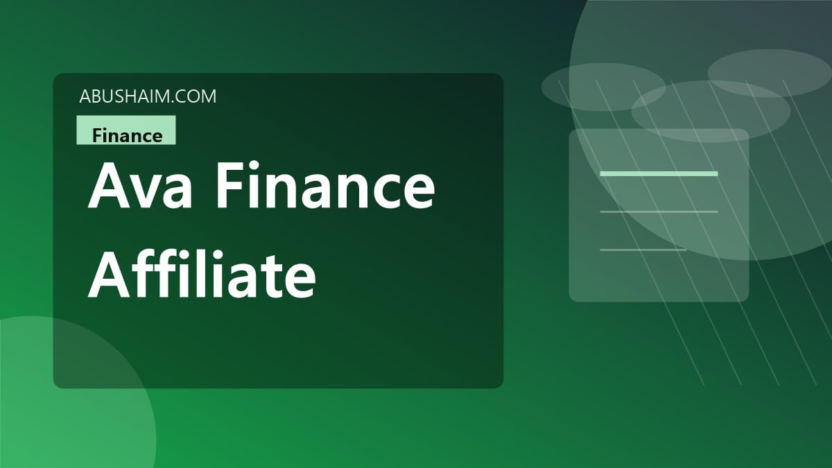 ava finance affiliate, Ava Finance Affiliate Program Review: Boost Your Income Today, finance guide