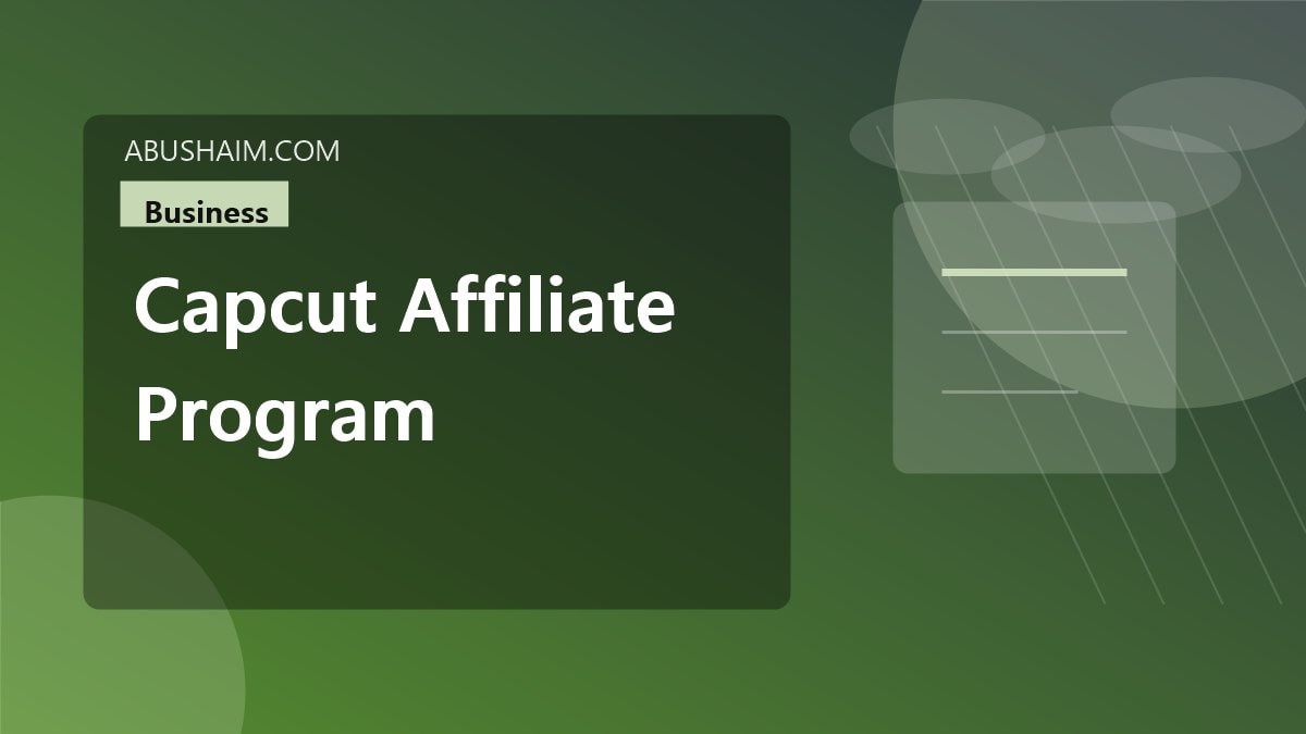 Maximize Your Earnings with the CapCut Affiliate Program: Strategies for Success 4 capcut affiliate program, Maximize Your Earnings with the CapCut Affiliate Program: Strategies for Success, business guide