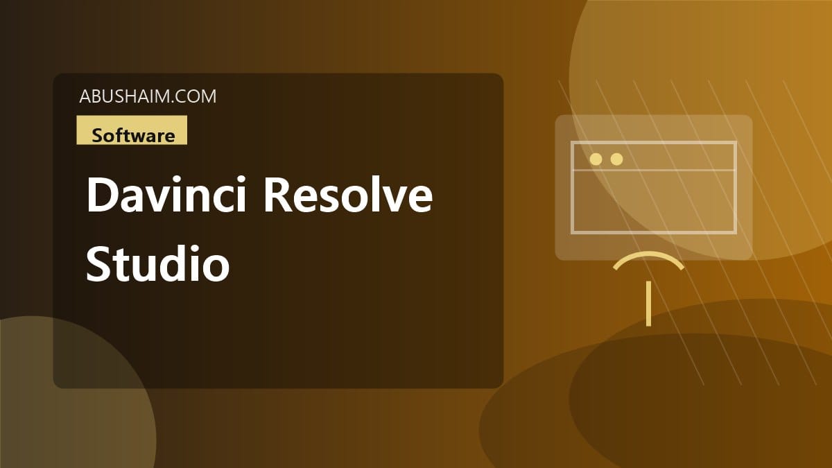 davinci resolve studio, My davinci resolve studio Corporate Journey And How You Can Start Editing Now, software guide