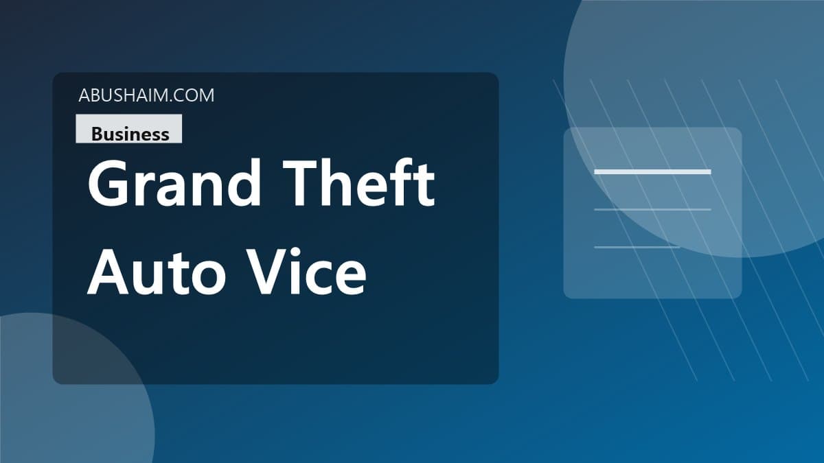 grand theft auto vice city, The Grand Theft Auto Vice City Real Estate Guide So Buy Your First Property Today, business guide