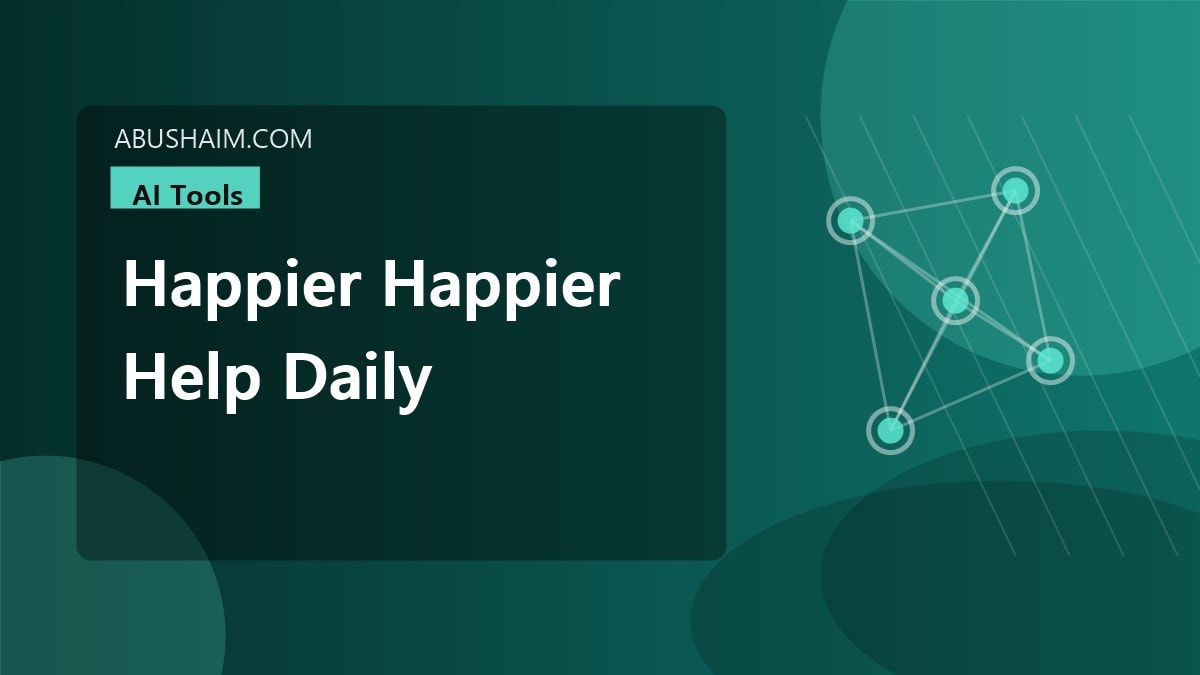 happier happier help daily mindfulness, Happier How does Happier help with daily mindfulness?, ai tools guide