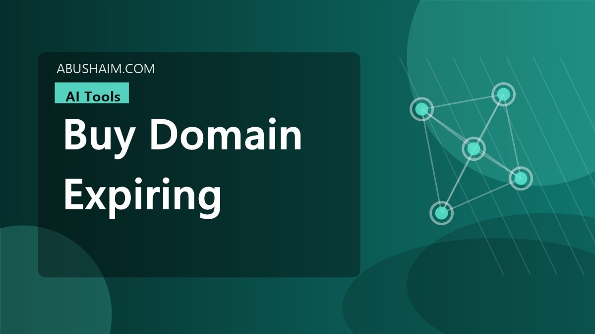 buy domain expiring, The Ultimate Guide on How to Buy a Domain That Is Expiring and Get Results Now, ai tools guide