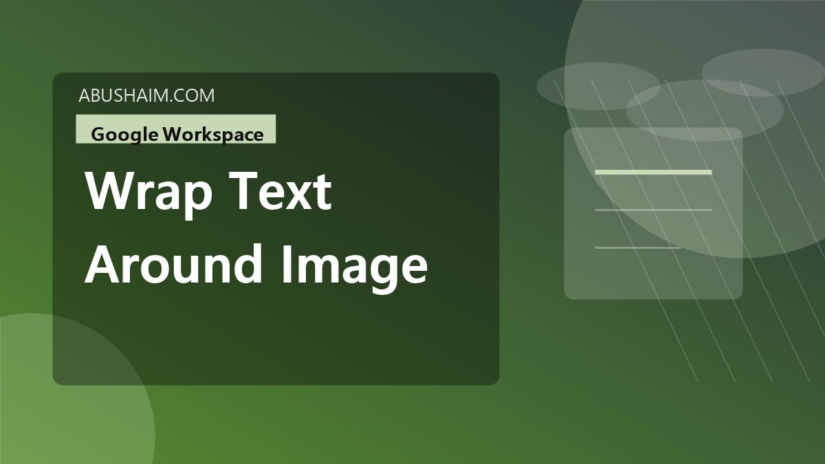 wrap text around image google docs, Your Business Formatting Solution For how to wrap text around an image in google docs - Read This Guide, google workspace guide