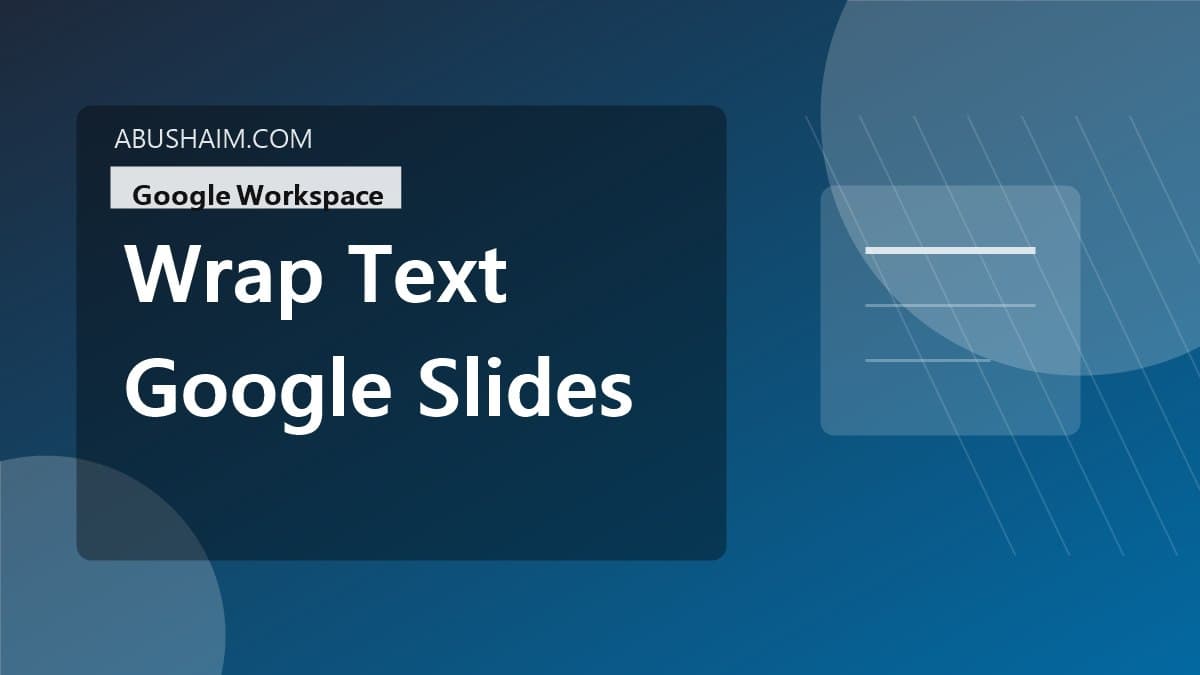 wrap text google slides, A Complete Tutorial Showcasing how to wrap text on google slides Master The Skill Now, google workspace guide