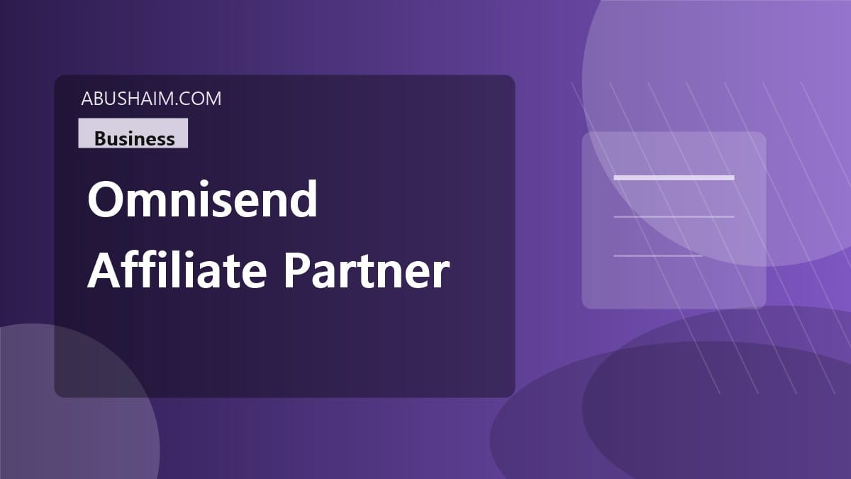 omnisend affiliate partner program, A Guide to the Omnisend Affiliate Partner Program for Content Creators, business guide