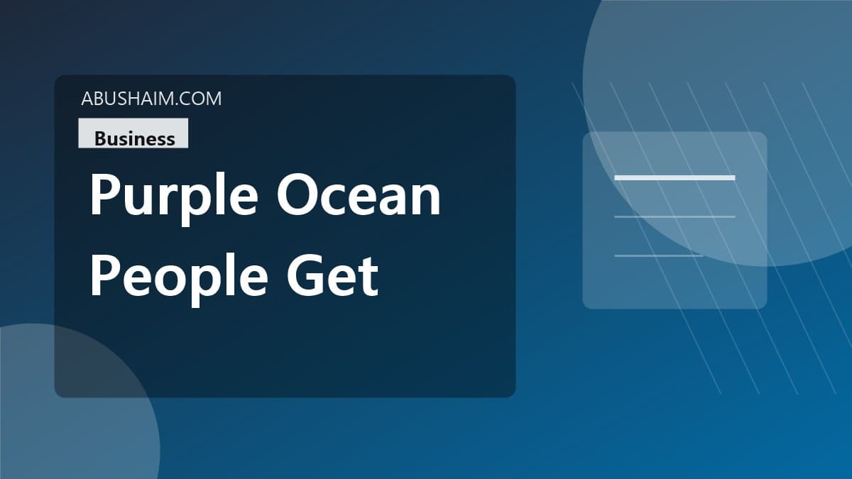 purple ocean people get readings purple, Purple Ocean How do people get readings with Purple Ocean?, business guide