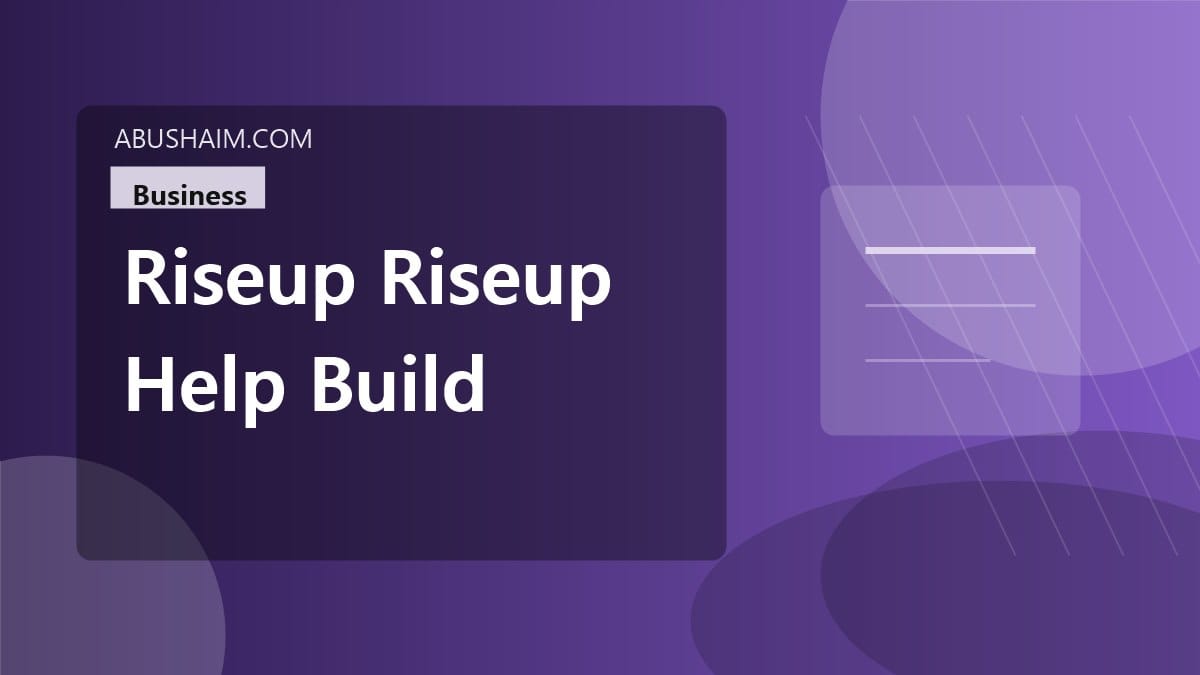 riseup riseup help build better habits, RiseUp How does RiseUp help build better habits?, business guide