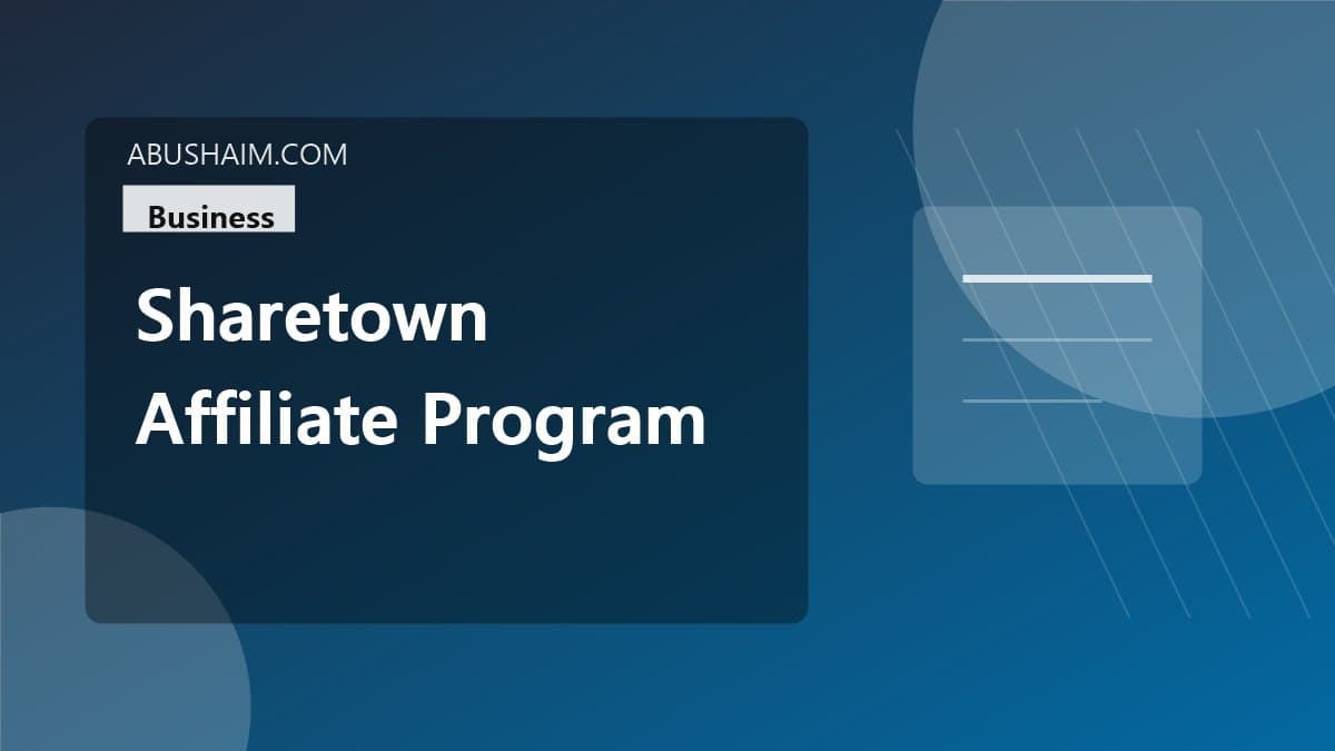 sharetown affiliate program sharetown affiliate program, Sharetown Affiliate Program How does the Sharetown Affiliate Program work?, business guide