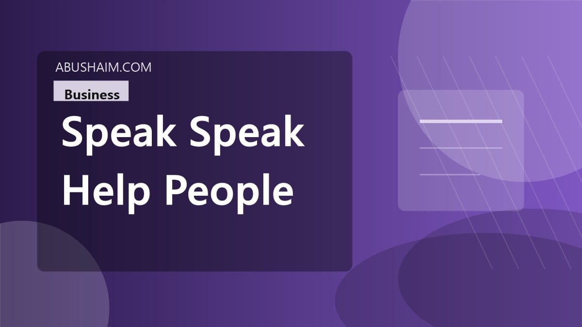 Speak How does Speak help people learn English? 4 speak speak help people learn english, Speak How does Speak help people learn English?, business guide