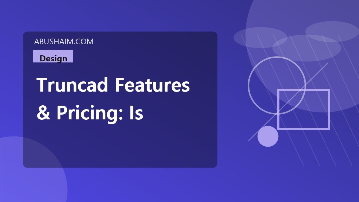 truncad, TrunCAD Features & Pricing: Is This the Best Cabinet Design Tool?, design guide
