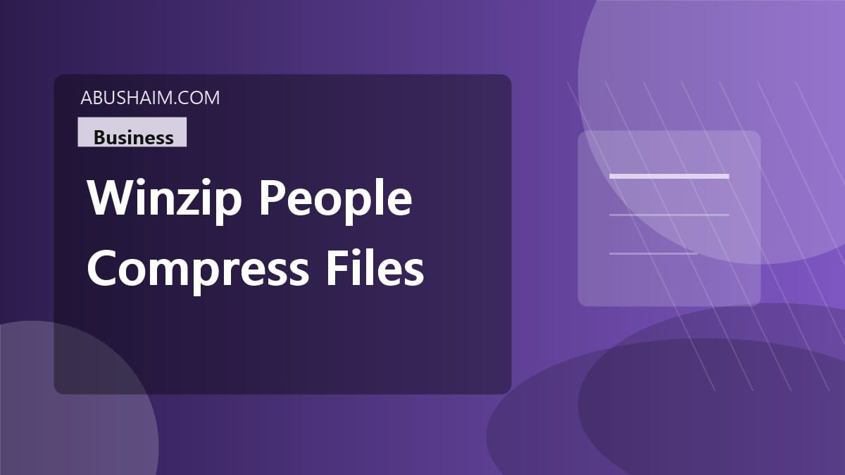 winzip people compress files winzip, WinZip How do people compress files with WinZip? Read This Ultimate Guide Now, business guide