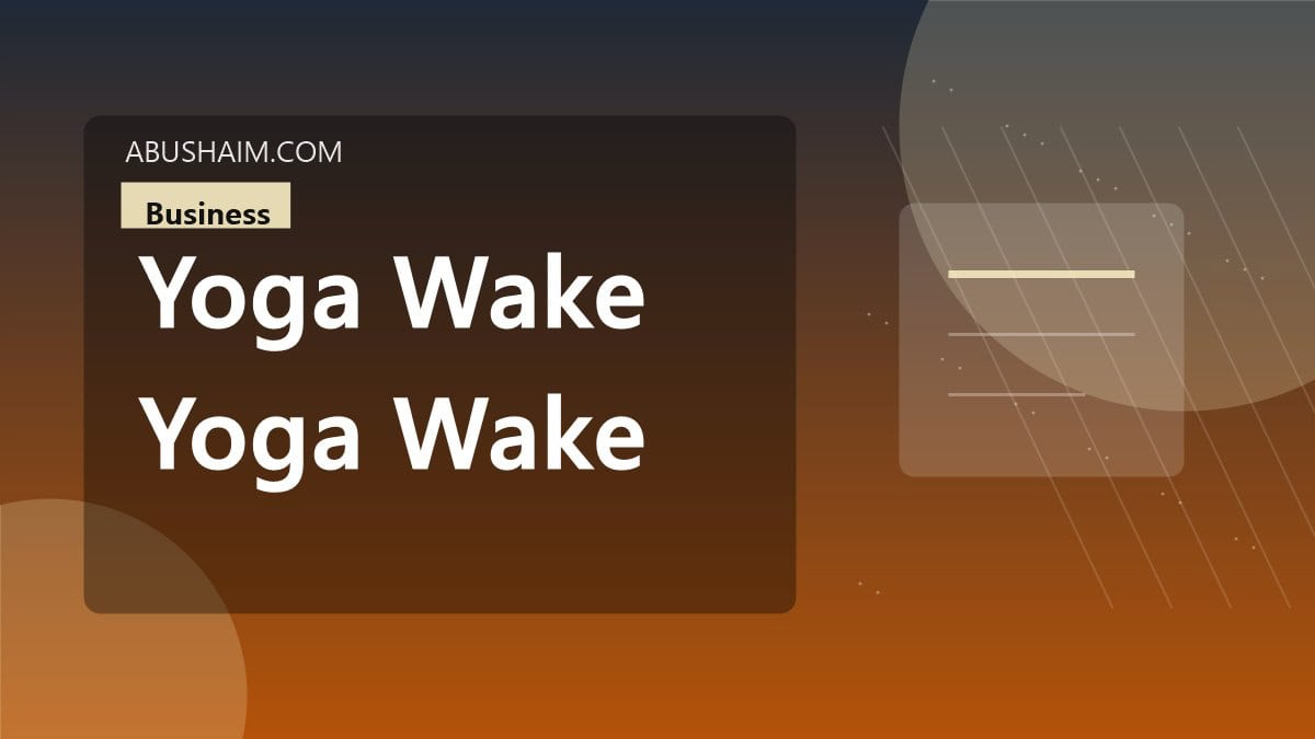 yoga wake yoga wake help morning, Amazing Morning Success And Yoga Wake Up How does Yoga Wake Up help with morning routines? Learn More Today, business guide