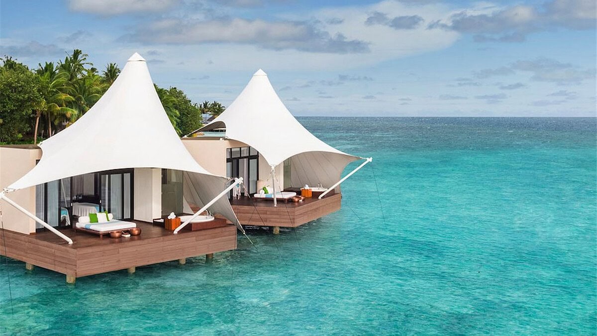 kanopi membrane, puncak, arsitektur modern