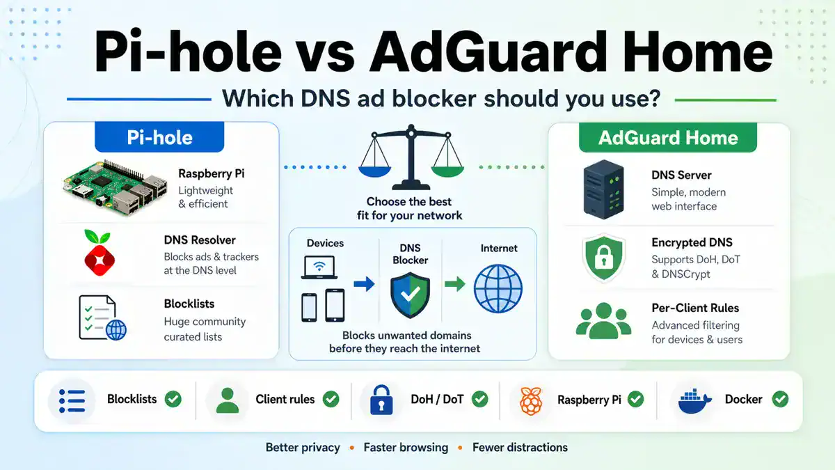 Pi-hole vs AdGuard Home: Which Should You Use?