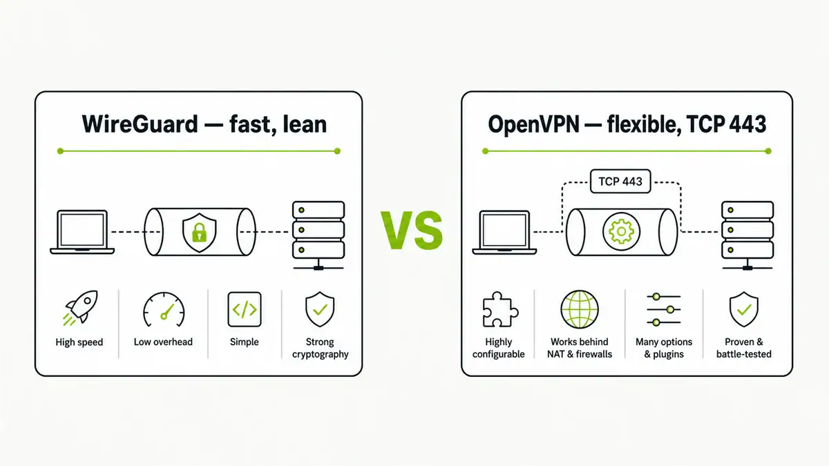 WireGuard vs OpenVPN: Which VPN Protocol to Use (2026)