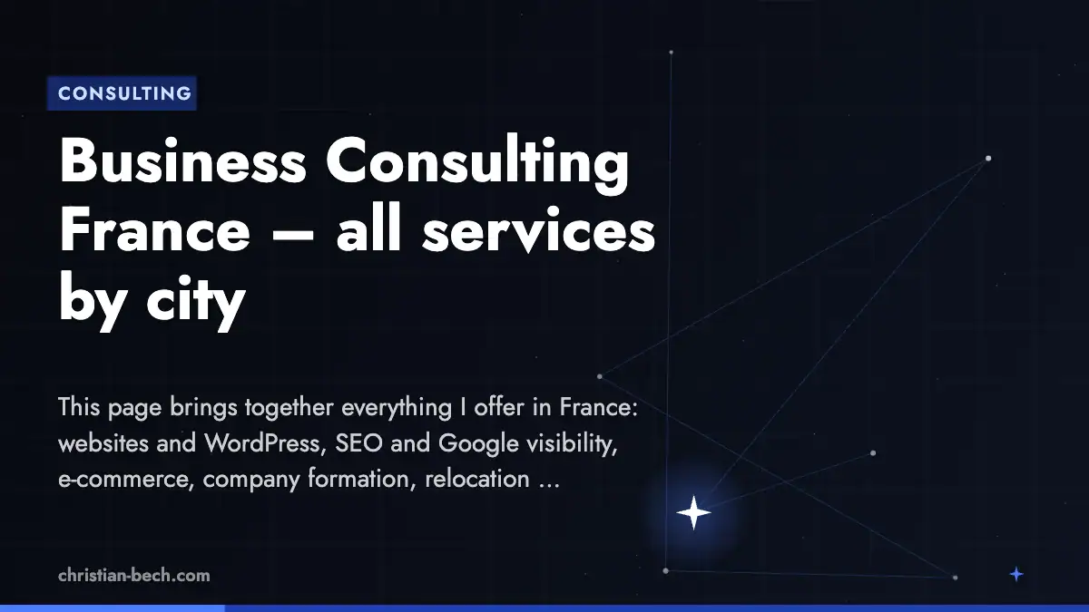 Business Consulting France – overview