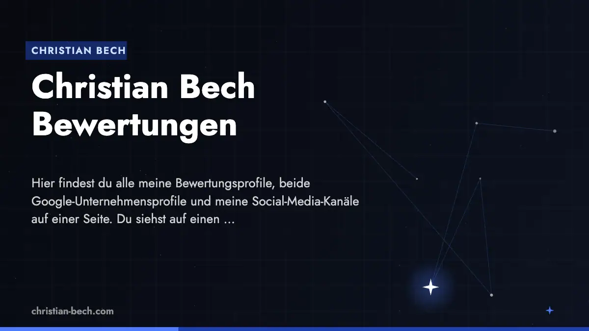 Christian Bech Bewertungen – Überblick